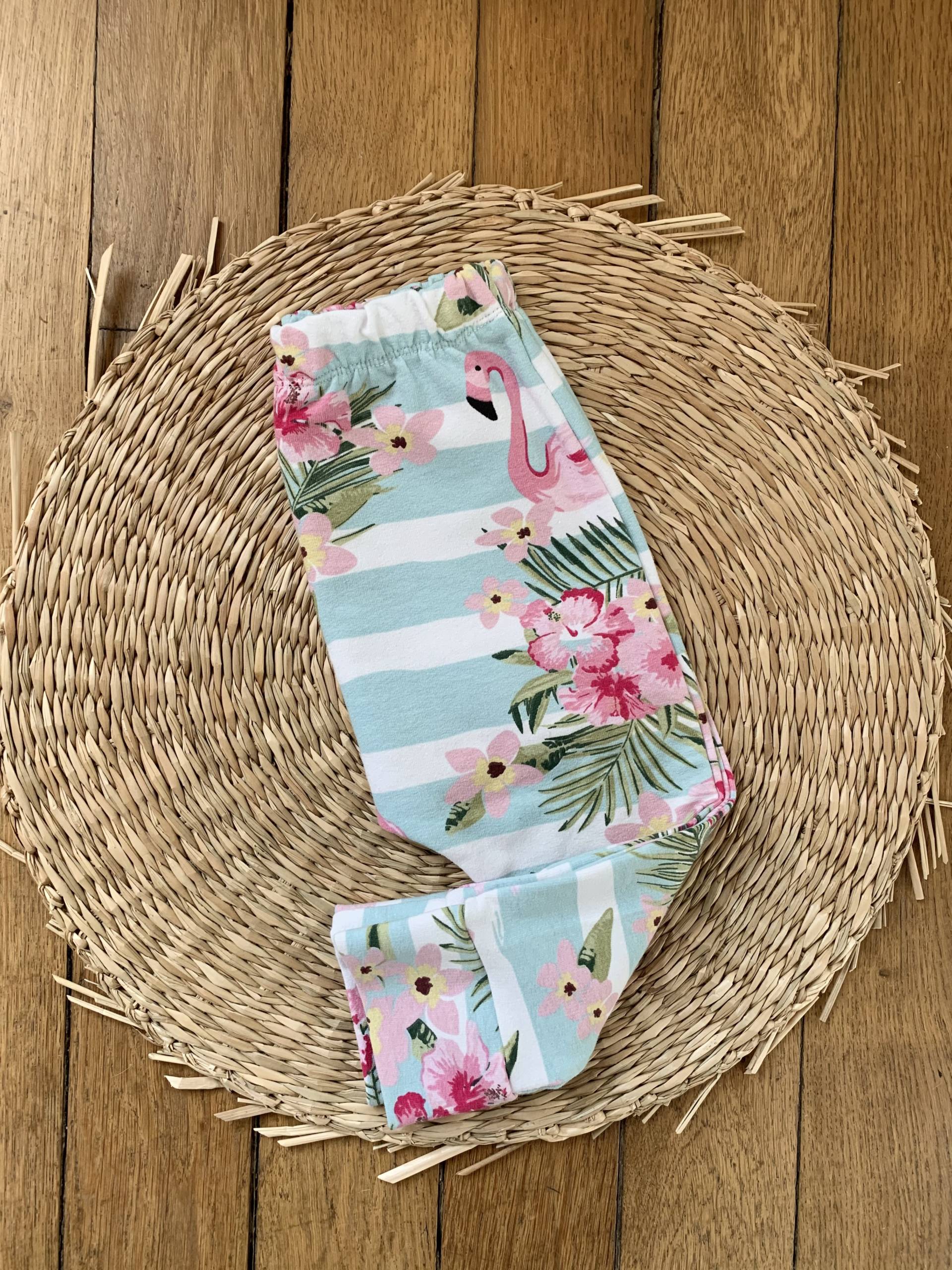 legging flamant rose